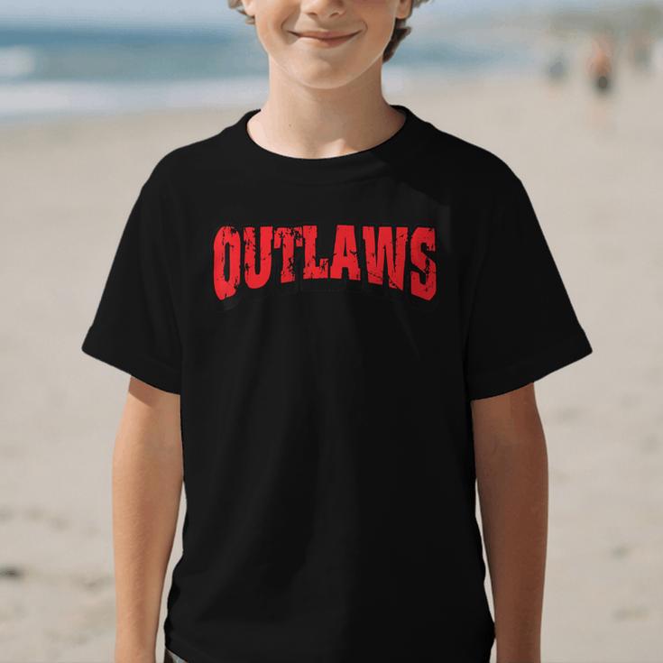 Outlaws Back To School Spirit R Graphic Kid T-Shirt