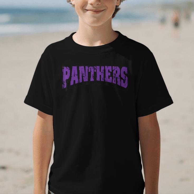 Panthers Back To School Spirit P Graphic Kid T-Shirt