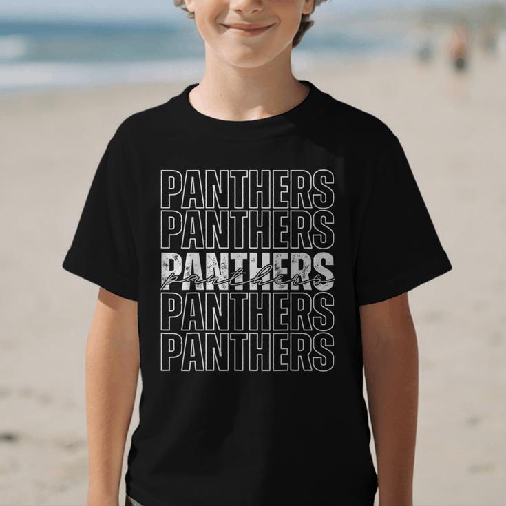 Panthers Mascot Back To School Spirit Sports Team Men Women Graphic Kid T-Shirt
