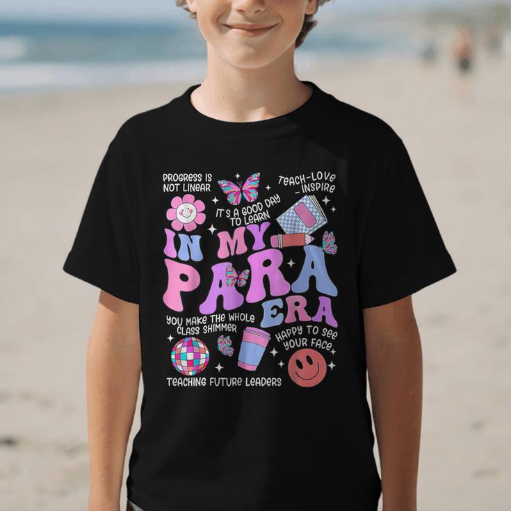 In My Para Era Paraprofessional Paraeducator Back To School Graphic Kid T-Shirt In My Para Era Paraprofessional Paraeducator Back To School Graphic Kid T-Shirt