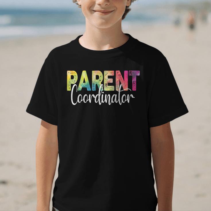 Parent Coordinator Tie Dye Back To School Appreciation Graphic Kid T-Shirt Parent Coordinator Tie Dye Back To School Appreciation Graphic Kid T-Shirt