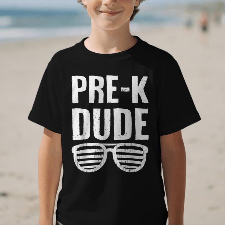 Pre-K Dude First Day Back To School Preschool Boys Kid Graphic Kid T-Shirt