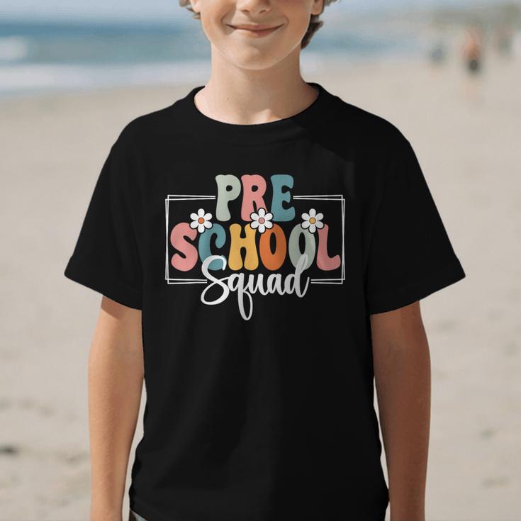 Preschool Squad Back To School Preschool Crew Graphic Kid T-Shirt Preschool Squad Back To School Preschool Crew Graphic Kid T-Shirt