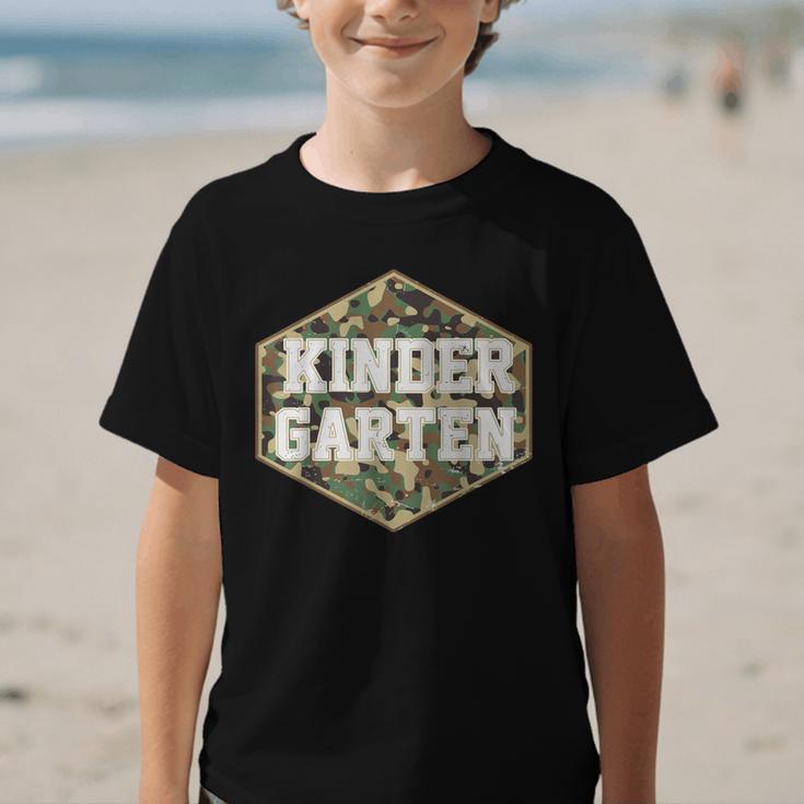 Retro Back To School Boys Old Camo Kindergarten Graphic Kid T-Shirt Retro Back To School Boys Old Camo Kindergarten Graphic Kid T-Shirt