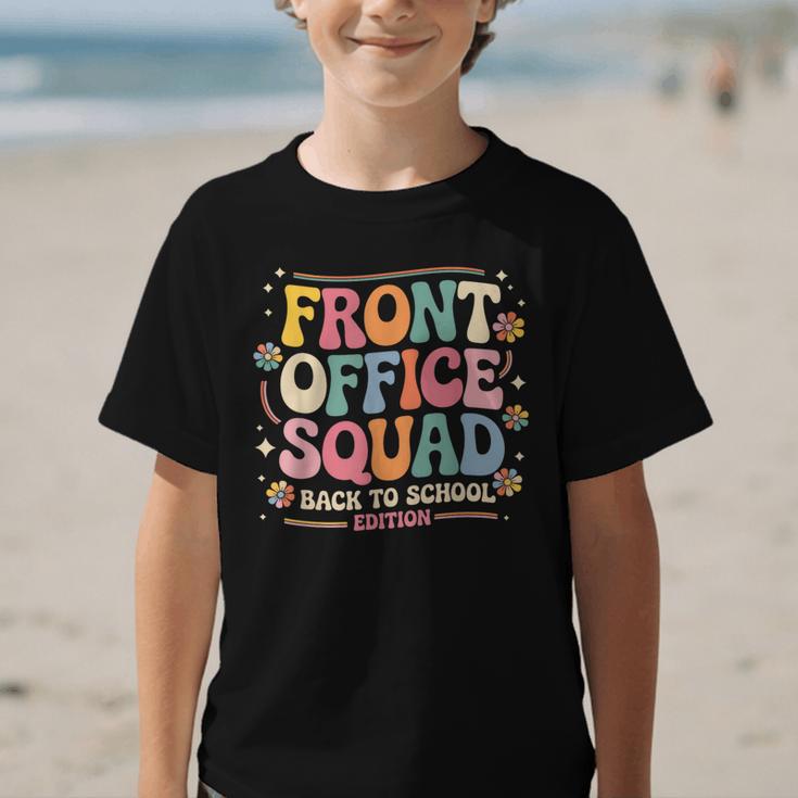 Retro Front Office Squad Back To School Edition Graphic Kid T-Shirt Retro Front Office Squad Back To School Edition Graphic Kid T-Shirt