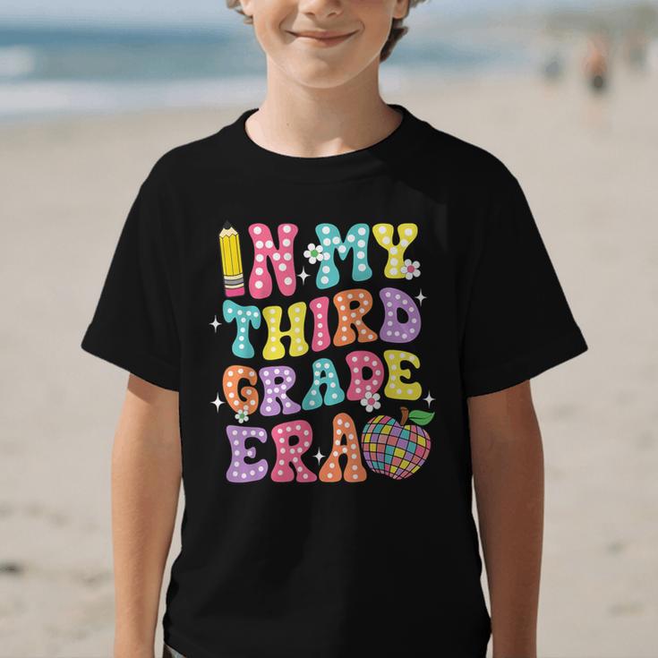 Retro Groovy In My Third Grade Era First Day Back To School Graphic Kid T-Shirt Retro Groovy In My Third Grade Era First Day Back To School Graphic Kid T-Shirt