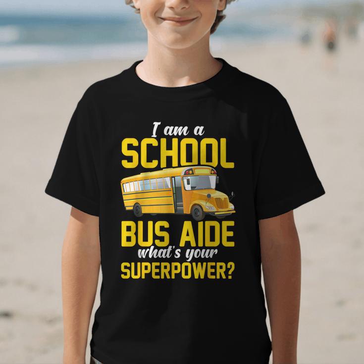 School Bus Aide Back To School Transport Bus Aide Graphic Kid T-Shirt School Bus Aide Back To School Transport Bus Aide Graphic Kid T-Shirt