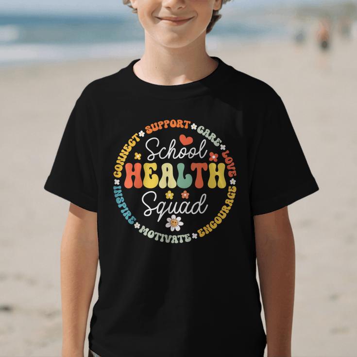 School Health Squad Back To School Nurse Squad Graphic Kid T-Shirt School Health Squad Back To School Nurse Squad Graphic Kid T-Shirt