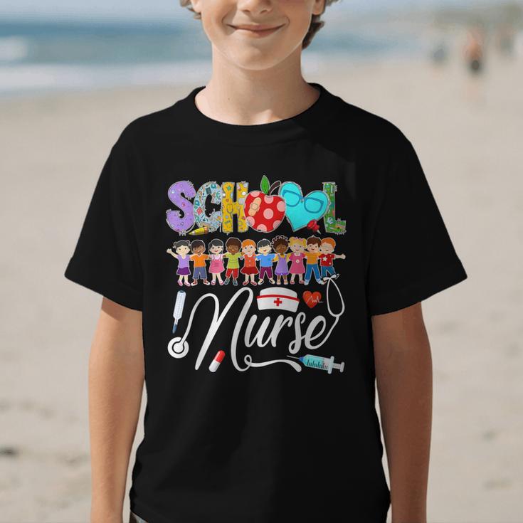 School Nurse Back To School First Day Of School Women Graphic Kid T-Shirt