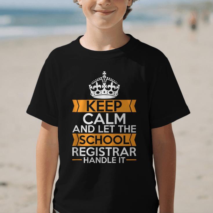School Registry Student Enrollment Back To School Registrar Graphic Kid T-Shirt School Registry Student Enrollment Back To School Registrar Graphic Kid T-Shirt