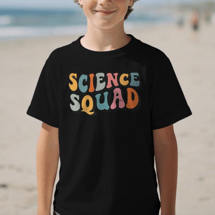 Science Squad Retro Groovy Back To School Matching Teaching Graphic Kid T-Shirt Science Squad Retro Groovy Back To School Matching Teaching Graphic Kid T-Shirt