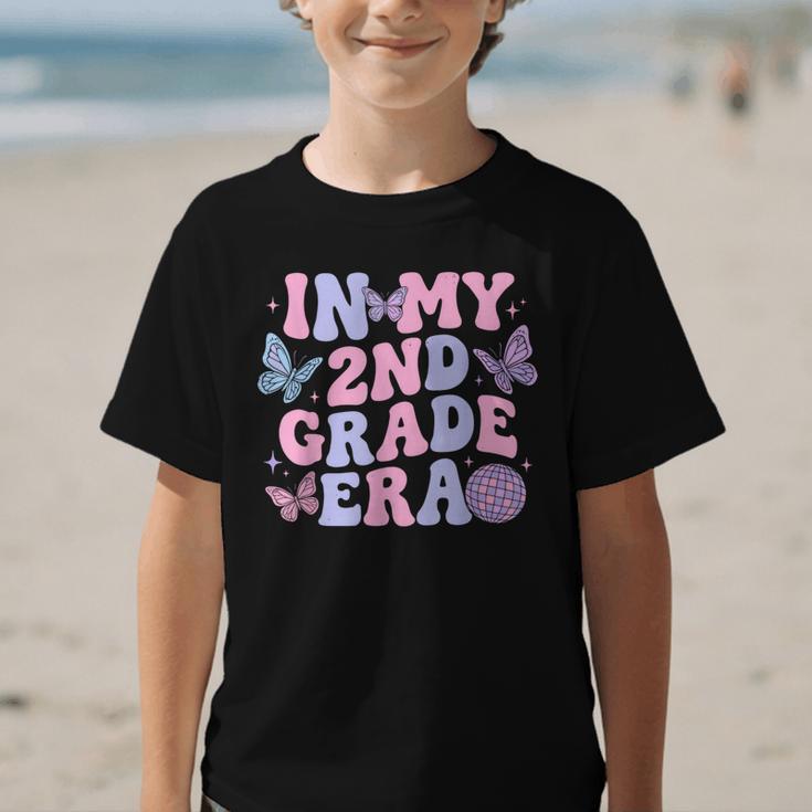 In My Second 2nd Grade Era Groovy Back To School Students Graphic Kid T-Shirt In My Second 2nd Grade Era Groovy Back To School Students Graphic Kid T-Shirt