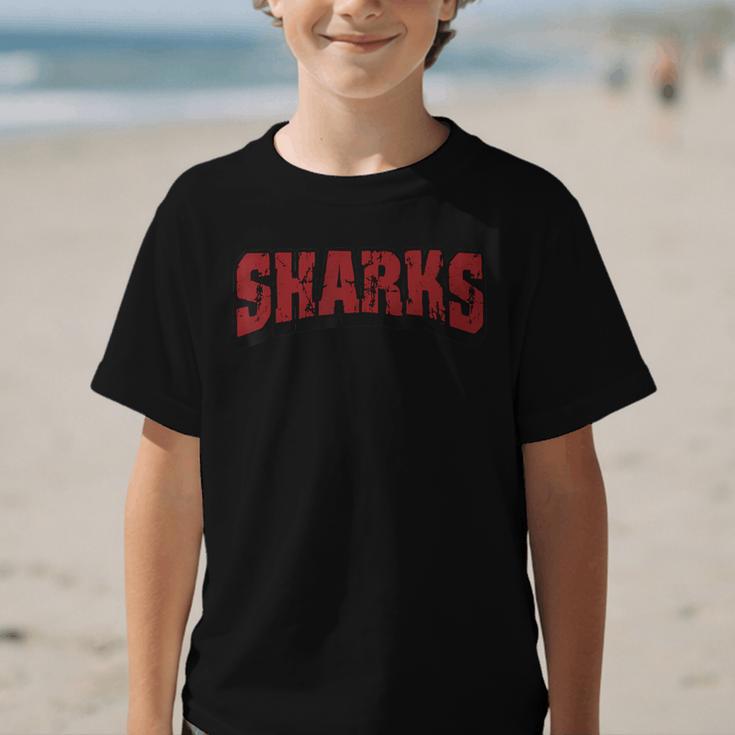 Sharks Back To School Spirit M Graphic Kid T-Shirt Sharks Back To School Spirit M Graphic Kid T-Shirt