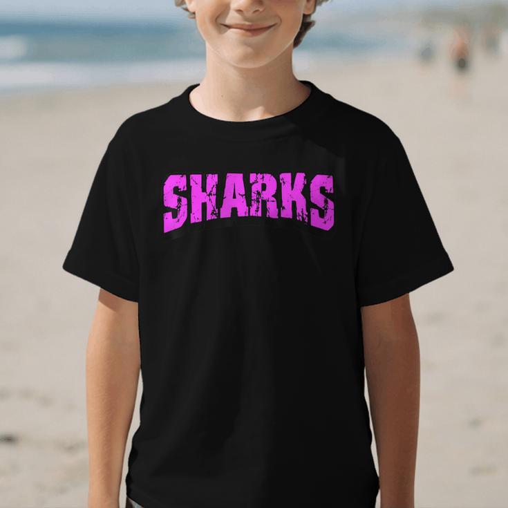 Sharks Back To School Spirit Pk Graphic Kid T-Shirt Sharks Back To School Spirit Pk Graphic Kid T-Shirt