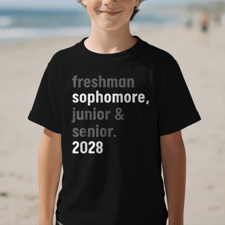 Sophomore Class Of 2028 Shirt Back To School High School Tee Graphic Kid T-Shirt Sophomore Class Of 2028 Shirt Back To School High School Tee Graphic Kid T-Shirt
