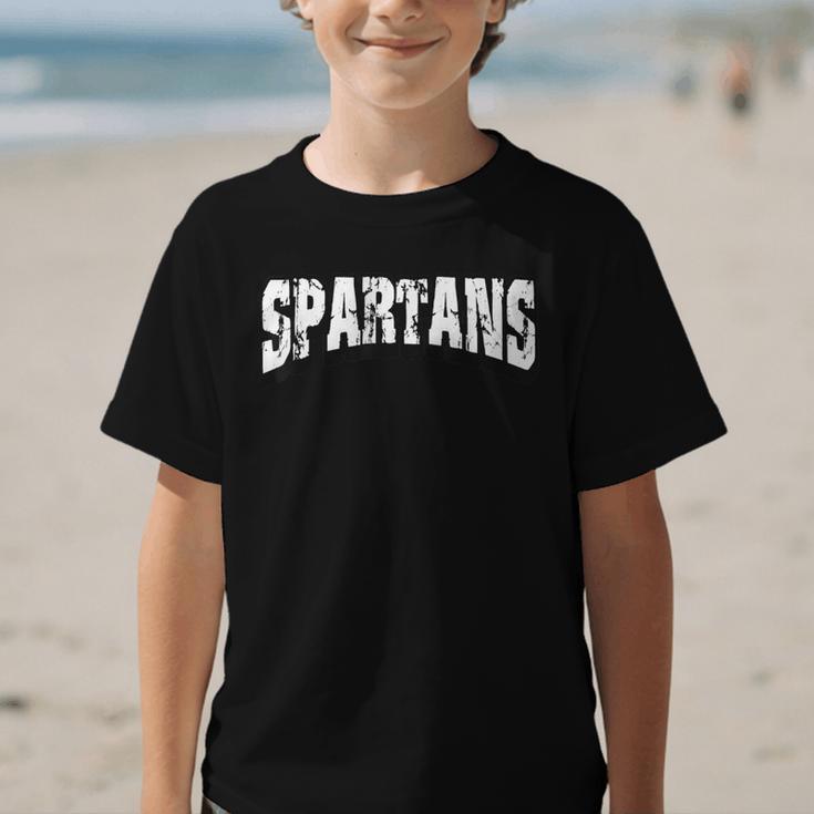 Spartans Back To School Spirit Graphic Kid T-Shirt Spartans Back To School Spirit Graphic Kid T-Shirt