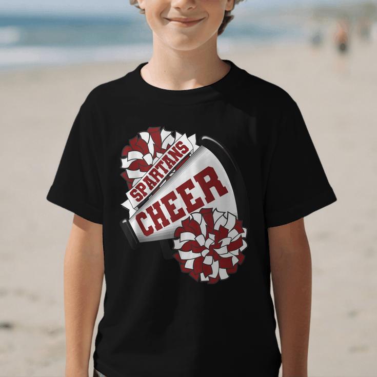 Spartans Cheer Back To School Cheerleading Spirit M Graphic Kid T-Shirt Spartans Cheer Back To School Cheerleading Spirit M Graphic Kid T-Shirt