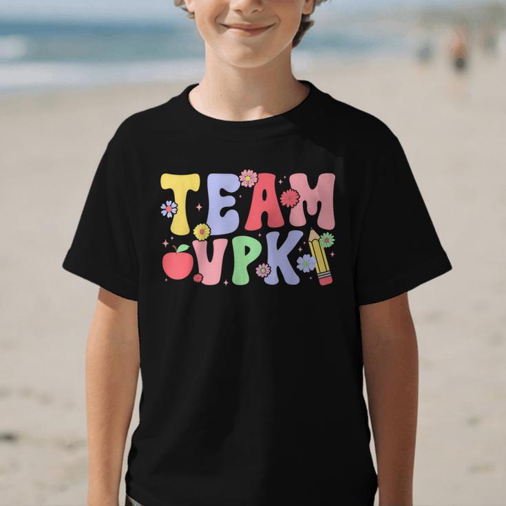 Team VPK First Day Of VPK Back To School VPK Graphic Kid T-Shirt Team VPK First Day Of VPK Back To School VPK Graphic Kid T-Shirt
