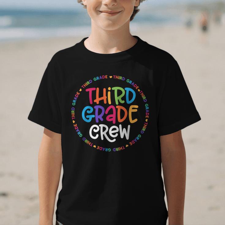 Third Grade Crew Back To School Matching Tee For 3rd Grade Graphic Kid T-Shirt Third Grade Crew Back To School Matching Tee For 3rd Grade Graphic Kid T-Shirt