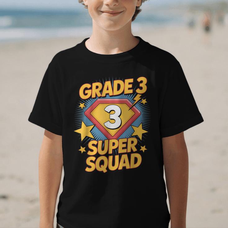 Third Grade Superhero Squad 3rd Year Kids Back To School Graphic Kid T-Shirt Third Grade Superhero Squad 3rd Year Kids Back To School Graphic Kid T-Shirt