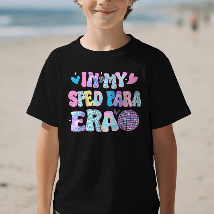 Tie Dye Leopard Back To School In My Sped Para Era Graphic Kid T-Shirt Tie Dye Leopard Back To School In My Sped Para Era Graphic Kid T-Shirt