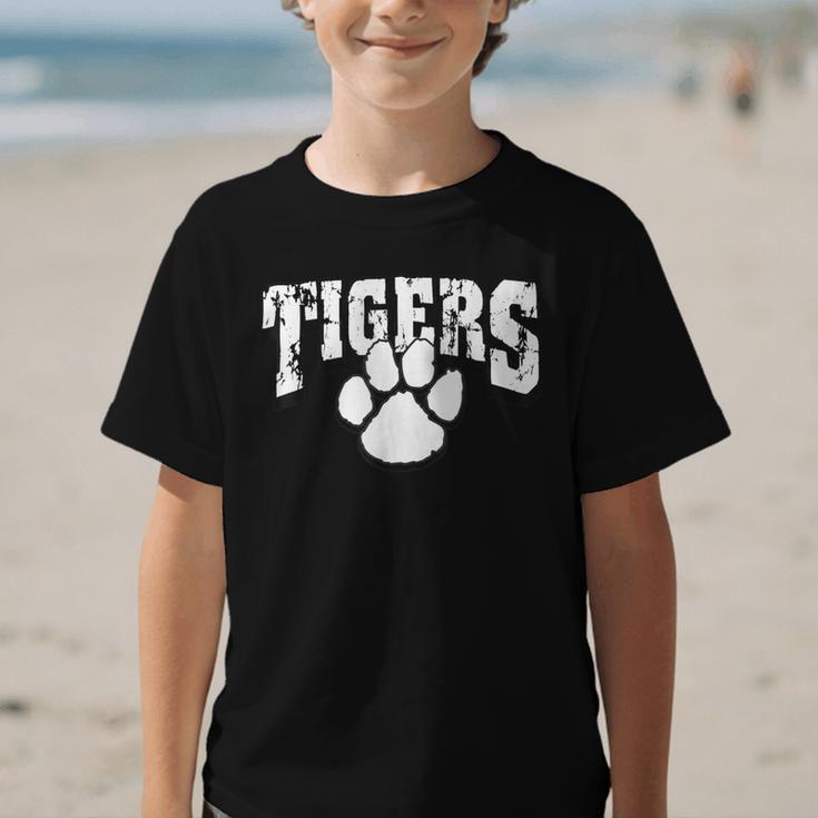 Tigers School Spirit Back To School B Graphic Kid T-Shirt Tigers School Spirit Back To School B Graphic Kid T-Shirt