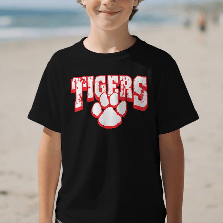 Tigers School Spirit Back To School R Graphic Kid T-Shirt Tigers School Spirit Back To School R Graphic Kid T-Shirt