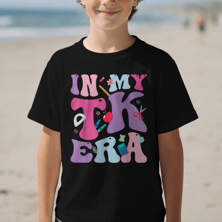 In My TK EraTransitional Kindergaten Back To School Graphic Kid T-Shirt