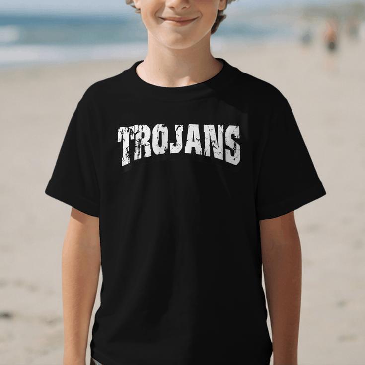 Trojans Back To School Spirit Graphic Kid T-Shirt Trojans Back To School Spirit Graphic Kid T-Shirt