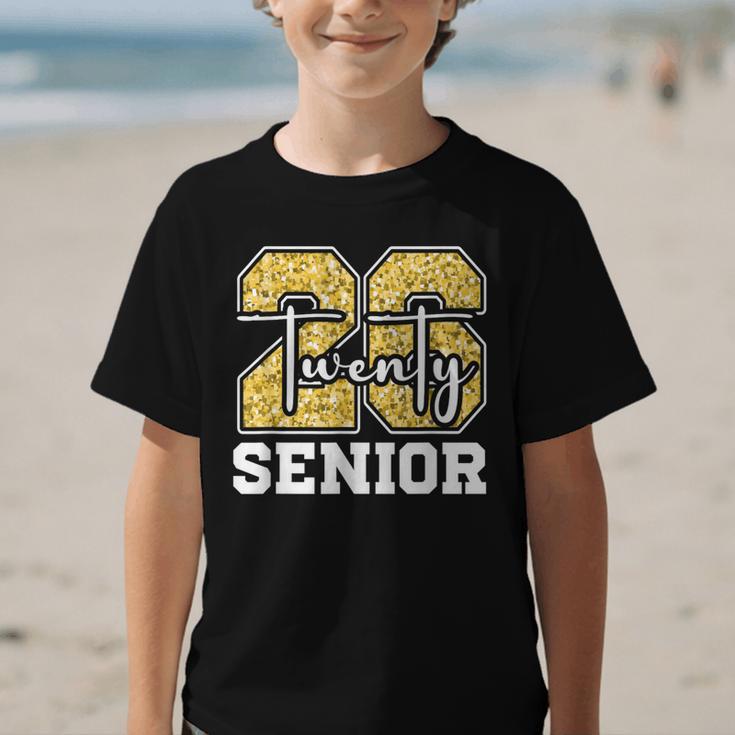 Twenty 2026 Class Of 26 Seniors Back To School Graduation Graphic Kid T-Shirt Twenty 2026 Class Of 26 Seniors Back To School Graduation Graphic Kid T-Shirt