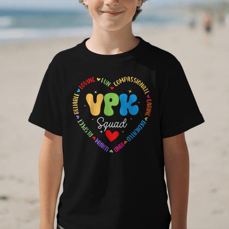 VPK Squad First Day Of VPK Back To School Graphic Kid T-Shirt VPK Squad First Day Of VPK Back To School Graphic Kid T-Shirt