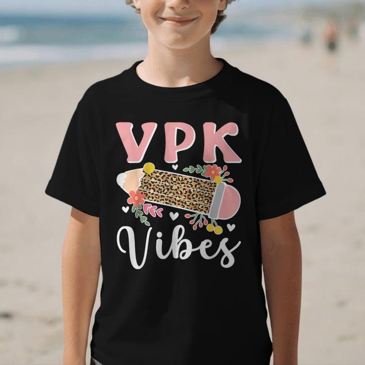 VPK Vibes First Day Of VPK Back To School Graphic Kid T-Shirt VPK Vibes First Day Of VPK Back To School Graphic Kid T-Shirt