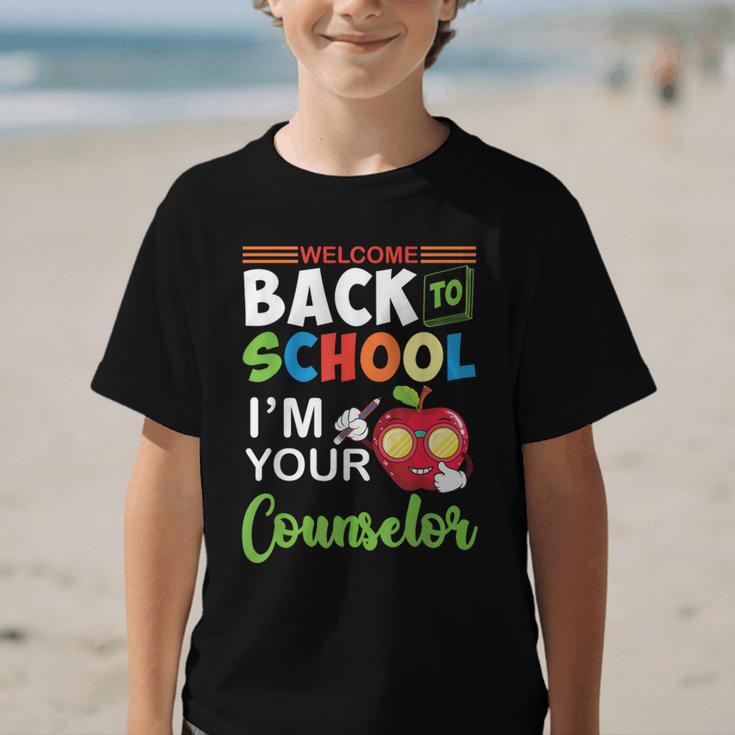 Welcome Back To School Students I'm Your Counselor Proud Graphic Kid T-Shirt