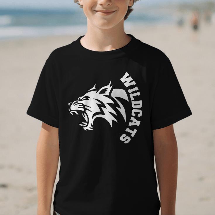Wildcats High School Spirit Fan Team Back To School Graphic Kid T-Shirt Wildcats High School Spirit Fan Team Back To School Graphic Kid T-Shirt