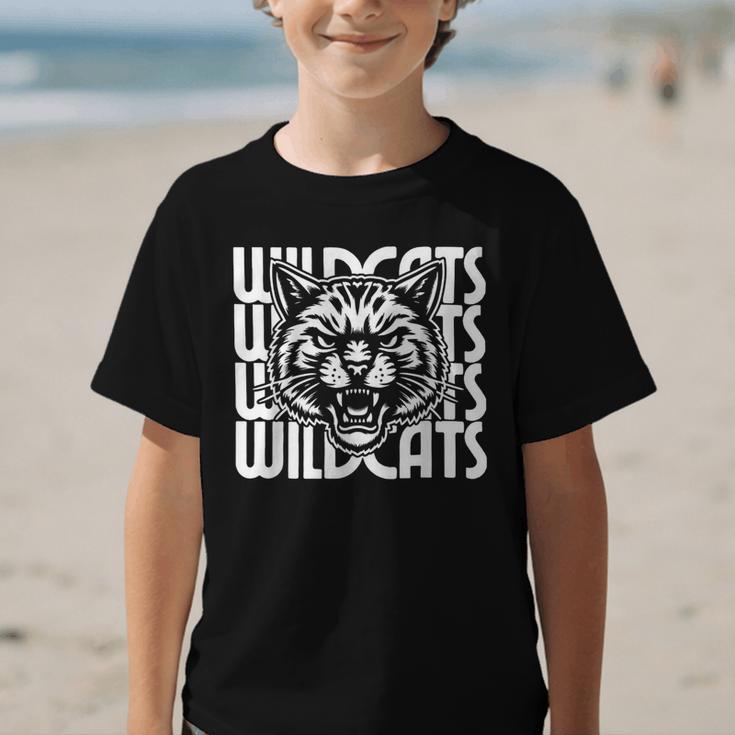 Wildcats School Spirit Team Wildcat Go Back To School Graphic Kid T-Shirt Wildcats School Spirit Team Wildcat Go Back To School Graphic Kid T-Shirt