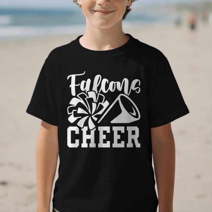 Women's Cheer Falcons Back To School Spirit Graphic Kid T-Shirt