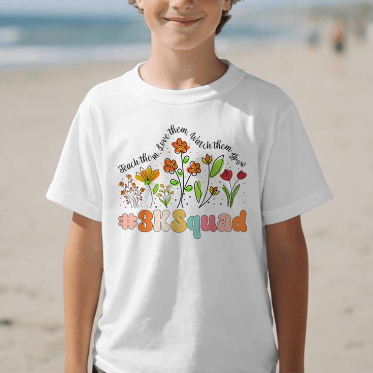 3K Squad Appreciation Week Back To School Graphic Kid T-Shirt