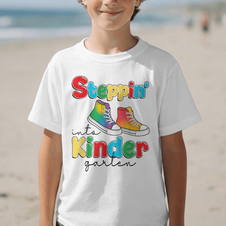 Back To School Girls Boys First Day Of Kindergarten Graphic Kid T-Shirt