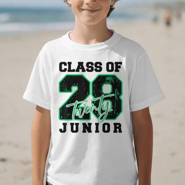 Class Of 2028 Junior High School Back To School 11th Grade Graphic Kid T-Shirt