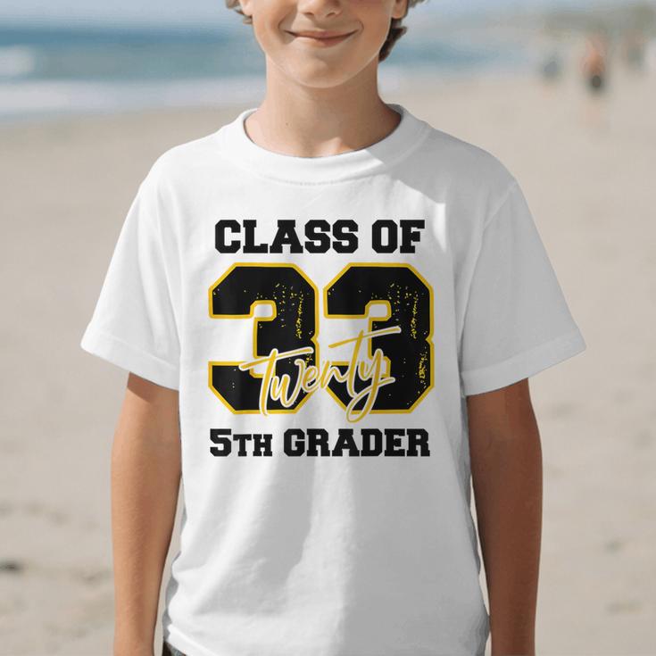 Class Of 2033 5th Grader Elementary School Back To School Graphic Kid T-Shirt Class Of 2033 5th Grader Elementary School Back To School Graphic Kid T-Shirt