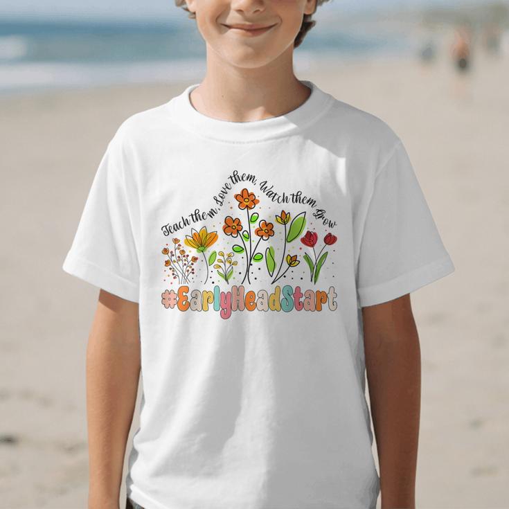 Early Head Start Appreciation Week Back To School Graphic Kid T-Shirt
