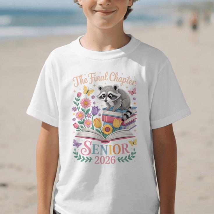 The Final Chapter Back To School Class Of 2026 Senior Premium Tri-Blend Graphic Kid T-Shirt