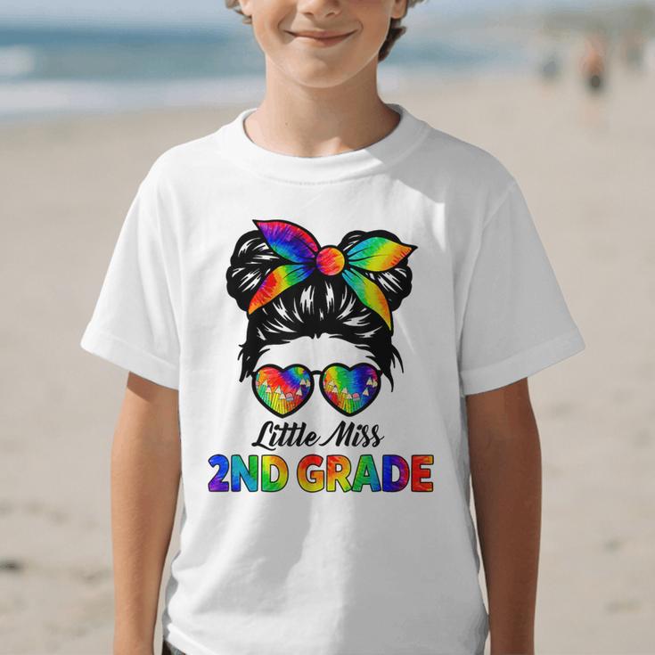 Girls Second Grade Back To School Cute Little Miss 2nd Grade Graphic Kid T-Shirt Girls Second Grade Back To School Cute Little Miss 2nd Grade Graphic Kid T-Shirt