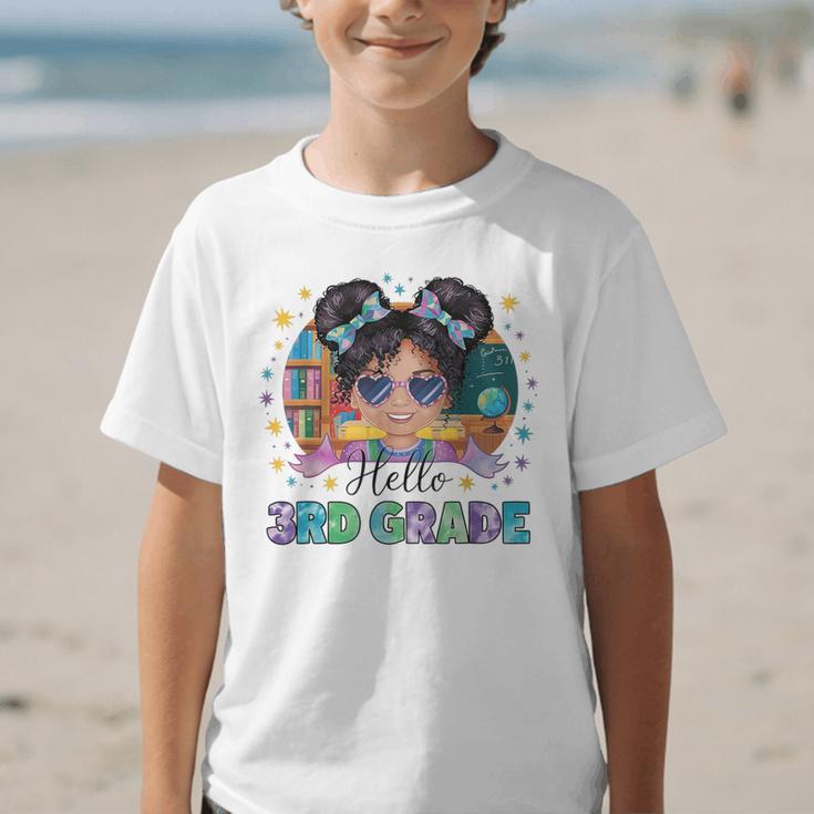 Hello 3rd Grade Girl Back To School Kids Boys Girls Graphic Kid T-Shirt Hello 3rd Grade Girl Back To School Kids Boys Girls Graphic Kid T-Shirt