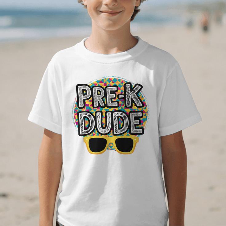 Kids Pre-K Dude Shirt Back To School PreK Boy Girl Graphic Kid T-Shirt Kids Pre-K Dude Shirt Back To School PreK Boy Girl Graphic Kid T-Shirt