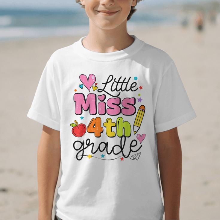 Little Miss 4th Grade Back To School Cute Fourth Grade Girls Graphic Kid T-Shirt Little Miss 4th Grade Back To School Cute Fourth Grade Girls Graphic Kid T-Shirt