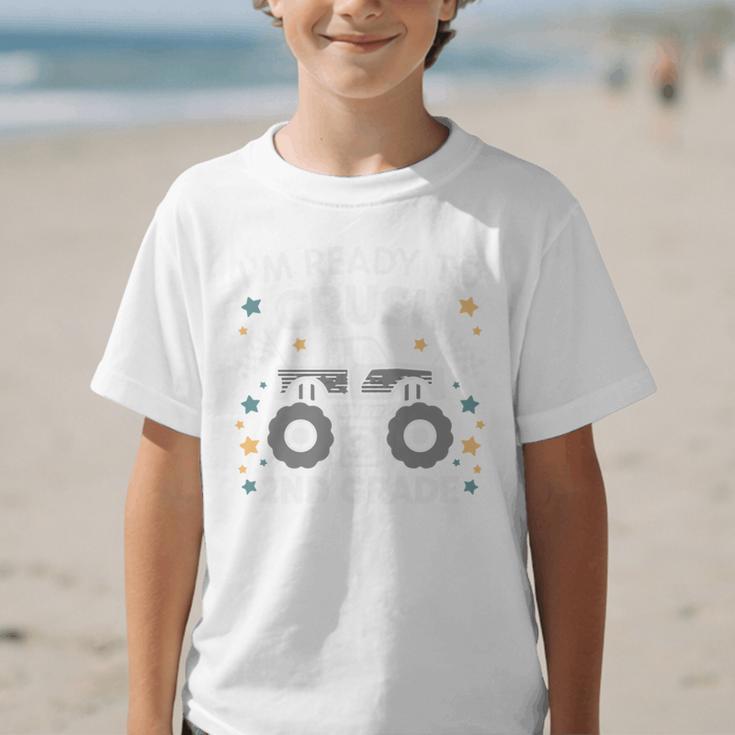 Im Ready To Crush 2nd Grade Boy Monster Truck Back To School Graphic Kid T-Shirt Im Ready To Crush 2nd Grade Boy Monster Truck Back To School Graphic Kid T-Shirt