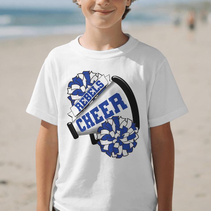 Rebels Cheer Back To School Cheerleading Spirit B Premium Tri-Blend Graphic Kid T-Shirt Rebels Cheer Back To School Cheerleading Spirit B Premium Tri-Blend Graphic Kid T-Shirt