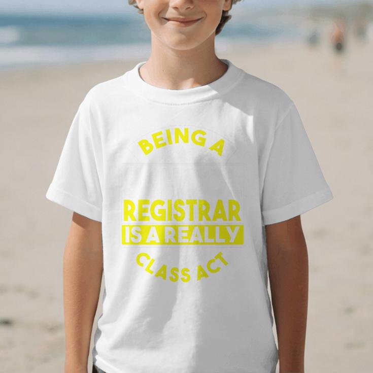 School Registry Student Enrollment Back To School Registrar Premium Graphic Kid T-Shirt School Registry Student Enrollment Back To School Registrar Premium Graphic Kid T-Shirt