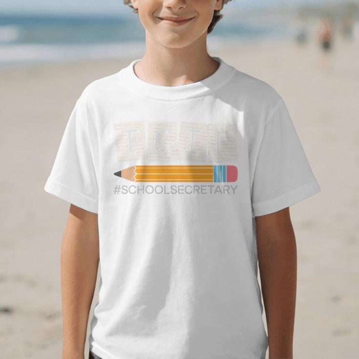 School Secretary Back To School Assistant Job Profession Premium Tri-Blend Graphic Kid T-Shirt